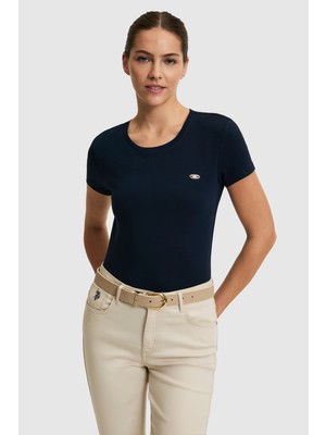 U.s. Polo Assn. Kadın Lacivert Tişört Basic 50321809-VR033