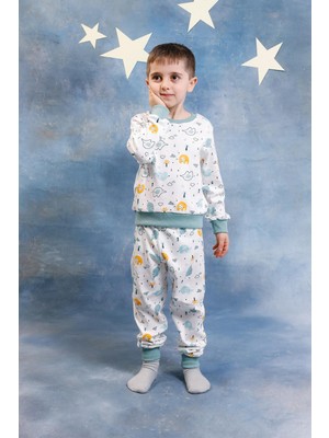 Perendi Erkek Çocuk %100 Pamuk Pijama Takımı