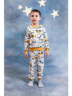 Perendi Erkek Çocuk %100 Pamuk Pijama Takımı
