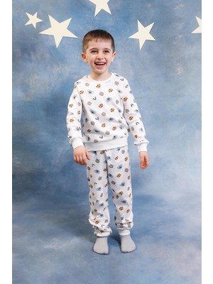Perendi Erkek Çocuk %100 Pamuk Pijama Takımı