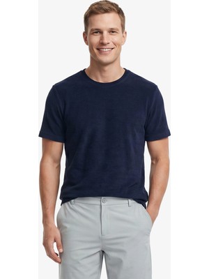 Nautica Erkek Lacivert Regular Fit T-Shirt V65369T.4NV