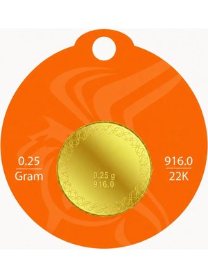 Nezihhan 0,25 g Çeyrek Gram Altın 22 Ayar