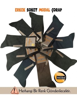 Çamaşır Kenti Mısırlı 61007 Erkek Modal Soket Çorap
