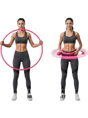 Zero Land Ilkeshop Evde Spor Için Akıllı   Çemberi Bel Inceltici Mor