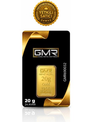 GMR 20 Gram Külçe Altın 24 Ayar