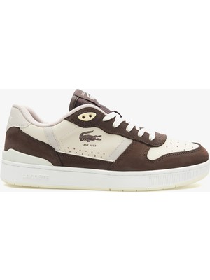 Lacoste T-Clip Set Erkek Krem Sneaker 751SMA0100T 2g3