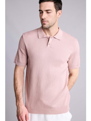 DeFacto Standart Fit Kısa Kollu Polo Tişört G3404AX26SM
