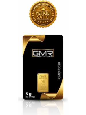GMR 5 Gram Külçe Altın 24 Ayar