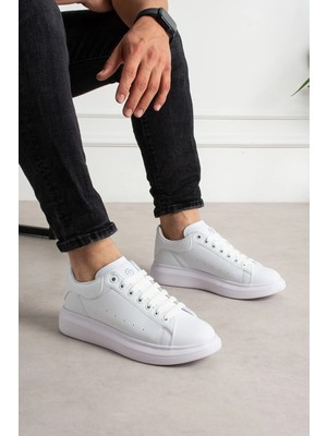 GOLDER Erkek Sneaker Günlük Rahat Taban Spor Ayakkabı Beyaz