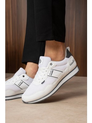 GOLDER Erkek Sneaker Günlük Beyaz Rahat Taban Spor Ayakkabı