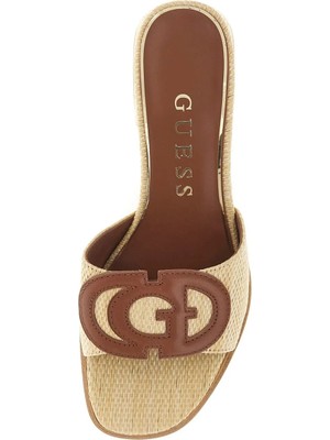 Guess Natürel Kadın Topuklu Ayakkabı FLJCN2ELE03
