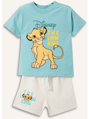 DeFacto Disney Lion Kıng 2'li Açık Yeşil Takım Erkek Bebek H4126A526HS