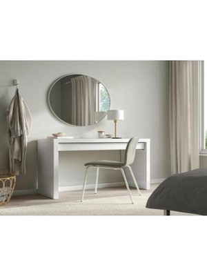 IKEA Malm Makyaj Masası, Beyaz, 120X41 cm
