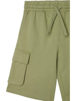 United Colors Of Benetton Haki Erkek Çocuk Şort 39DJC902N