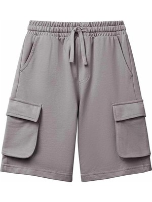 United Colors Of Benetton Antrasit Erkek Çocuk Şort 39DJC902N
