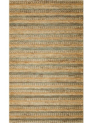 Eko Halı Netra Jüt S-1103 Grey Multy Xw Dekoratif Jüt Kilim
