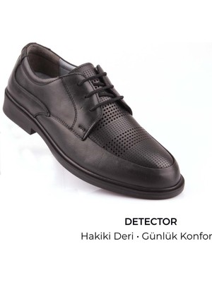 Detector Hakiki Deri Ortopedik Delikli Erkek Günlük Ayakkabı 536