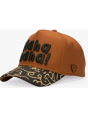 RustandRich Kadın Erkek Taba Trucker Şapka Art Collection Doodle