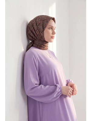 Silk Home Soft Eşarp Garden Mocha Mousse 90X90