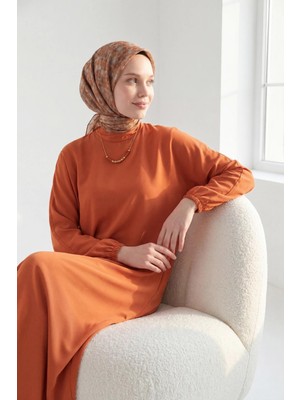Silk Home Soft Eşarp Retro Mozaik Kiremit 90X90
