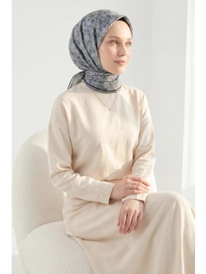 Silk Home Soft Eşarp Garden Gri 90X90