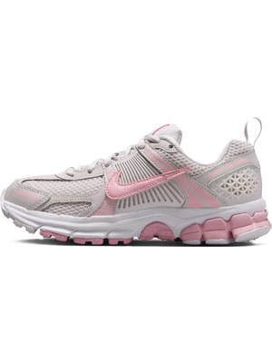 Nike Bowerman Zoom Vomero 5 Unisex Sneaker Reflektörlü Günlük Spor Ayakkabı Gri-Pembe