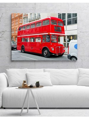 Prime Concept Londra Otobüs 50X70 cm - Vinil ( Branda )