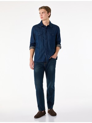 Koton Regular Fit Normal Bel Cepli Pamuklu Tapered Jean Pantolon - Joe Jean