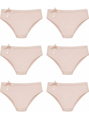 Hepsine Rakip 6lı Kadın Bikini Külot Pamuklu Renkli Ekonomik Rahat