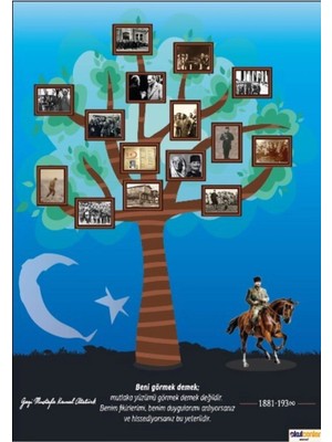 Prime Concept Atatürk Köşesi 7 (Yapışkanlı Folyo) 70 x 100 cm