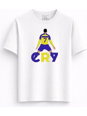 Rabona Fashion Cr7 Yellow Blue Legend T-Shirt