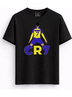 Rabona Fashion Cr7 Yellow Blue Legend T-Shirt