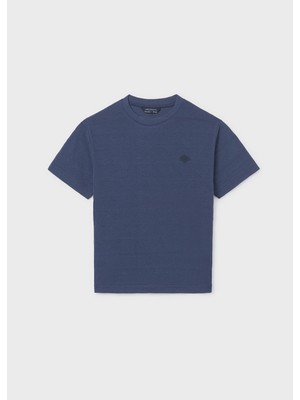 Mayoral Erkek Çocuk Merserize Tshirt Lacivert