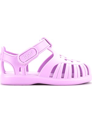 Igor S10271 Tobby Solıd Lila Kız Çocuk Sandalet