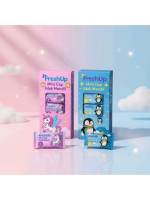 Bulut Fresh Mini Cep Islak Mendili 1 Paket