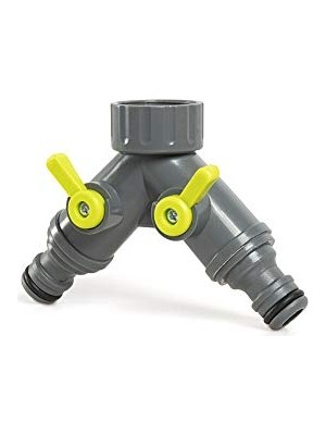 Esranın Dünyası Eco Musluk Adaptörü Iki Hortum Çıkışlı Vanalı 3/4\