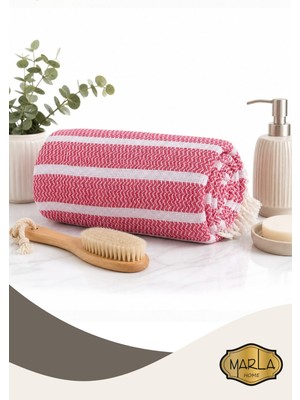 Marla Home %100 Pamuk Dokuma Peştemal Havlu | Plaj & Banyo Havlusu | 100X170 cm
