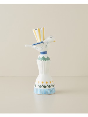 English Home Rhonda Seramik Dekoratif Obje 24,5 cm Multicolor