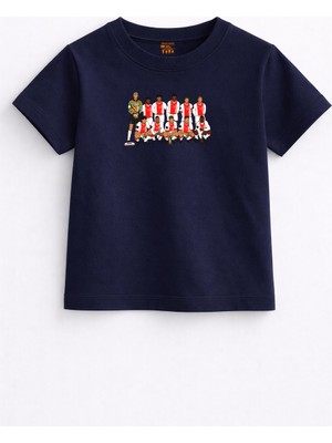 Rabona Fashion Ajax 95 Champions Squad Retro Çocuk T-Shirt