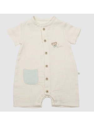 Bistyle Tulum Şortlu Müslin Teddy Smıle