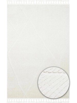 Eko Halı Terazzo Trz 07 White Iskandinav Halı