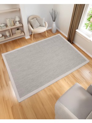 Serenart Home Merinos Sisal Bordürlü Jüt Hasır Halı 79271-096
