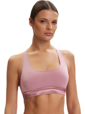 Calvin Klein Kadın Pembe Bralet Sütyen LV00QF8869