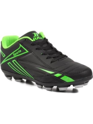 Mergenshoes Hlk Siyah Sarı Krampon Erkek Futbol Spor Ayakkabı