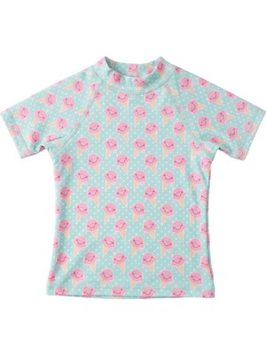 Slipstop Yummy T-Shirt Yeşil Çocuk Tshirt