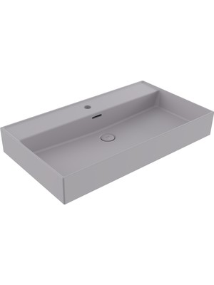 Bocchı Bocchi Milano Lavabo 80 cm - Mat Gri̇ - 1377-006-0126