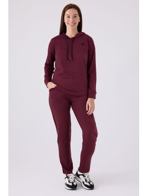 Pierre Cardin Kadın Bordo Pijama Takım PC8923-S-V4