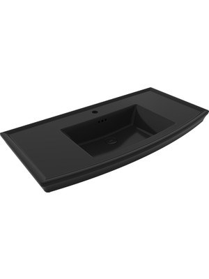 Bocchı Bocchi Lavita Lavabo 100 cm - Parlak Si̇yah - 1168-005-0126