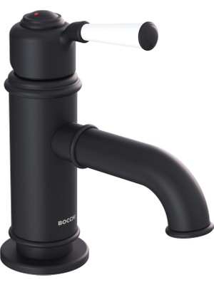Bocchı Bocchi Burlington Tek Kumandali Lavabo Bataryasi - Anti̇k Si̇yah - 1004-0001-AB
