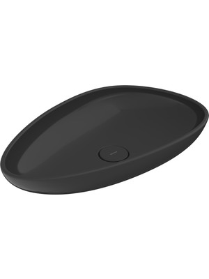 Bocchı Bocchi Etna Çanak Lavabo 58 cm - Parlak Si̇yah - 1114-005-0125